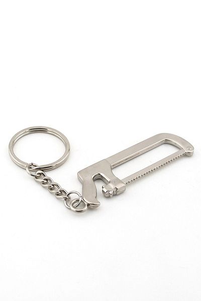 Solfera Unisex Iron Saw Shaped Metal Keychain Kc514