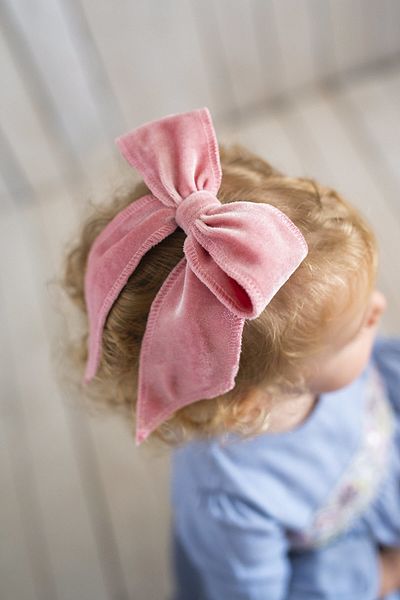 PixyLove Pink Girl's Buckle Bow Mona