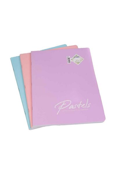 Gıpta Pastels A4 Wire Stitching 40 Sheets Lined Notebook Pack of 12
