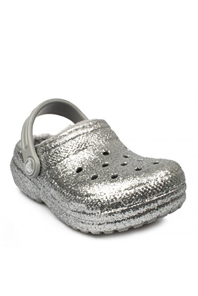Crocs Gümüş Rengi Kız Çocuk Terlik
