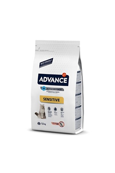 Advance Kısırlaştırılmış Sensitive Somonlu Yetişkin Kedi Maması - 1,5 Kg