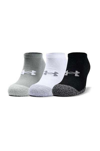Under Armour Adult HeatGear® No Show Socks 3 Pack1346755-035