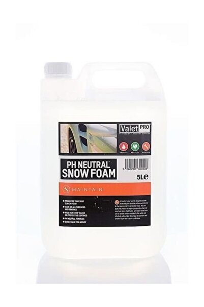 Valet Pro Ph Neutral Snow Foam - Yıkama Köpüğü 5lt.