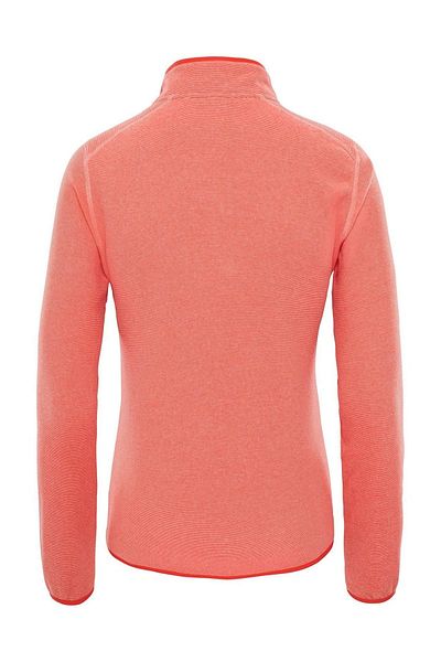 THE NORTH FACE Orange Women's Outdoor Jacket T92uav2ur W 100 Glacier 1/4 Zip