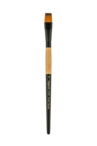 Bigpoint 215F Series Synthetic Bristle Flat Cut Brush No: 8 ( 1 Piece )