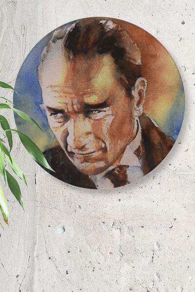 Keramika Atatürk Baskılı Tabak 26 cm