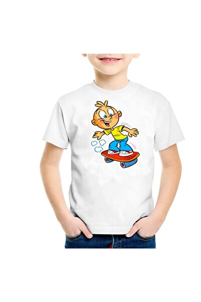 SCUBAPROMO Majica za dečaka skejtbordiste