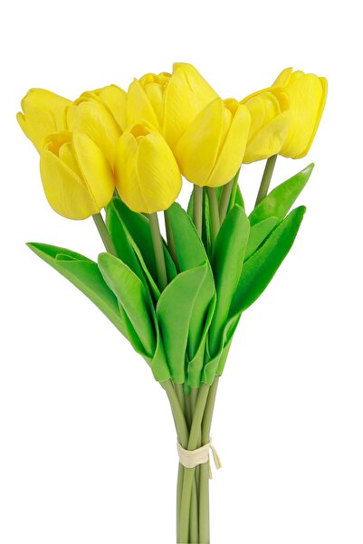 Çiçekmisin Demet Islak Lale Dekoratif Yapay Çiçek