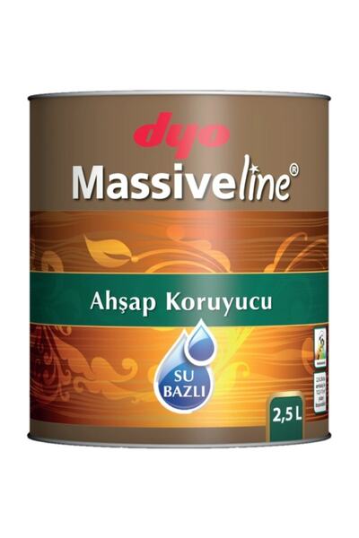 Dyo Massiveline Su Bazlı Ahşap Koruyucu 2,5 Lt