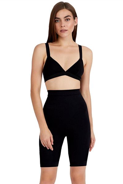 AYYILDIZ 315 Schwarzes Korsett mit hoher Taille