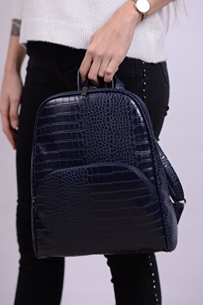 Housebags Navy Blue Women's Backpack 157