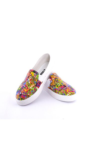 Streetfly Pantofi colorați pentru femei MDVNS935