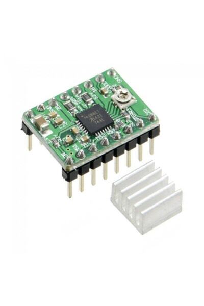 Fortor Ar-321 A4988 Step Motor Sürücü Kartı Yeşil