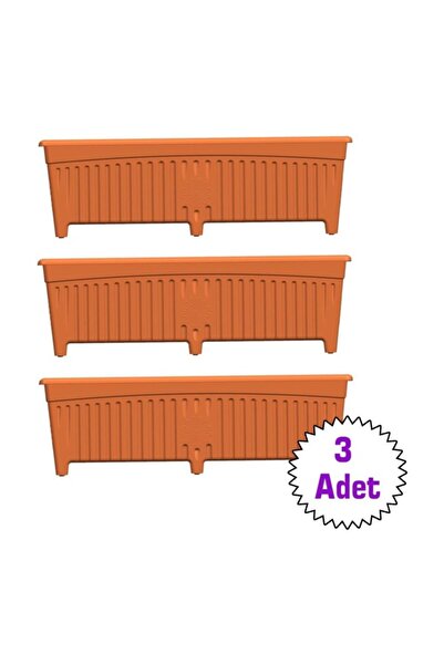 bimbambom Dış Mekan Ayaklı Saksı 3 Adet, Dış Mekan Büyük Saksı 34 Litre