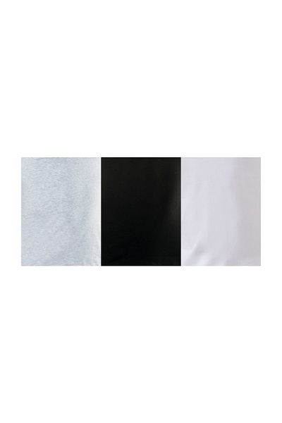 Hmd Pack of 3 Men's Lcyralı Athlete White Athlete T-shirt (700-701)