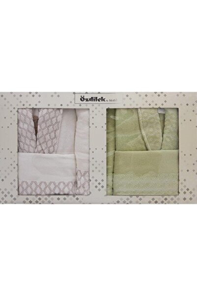 Özdilek Set Aqua Family (6 bucăți-verde-crem)