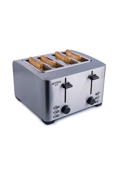 Arnica Crispy 4-Slice Steel Toaster