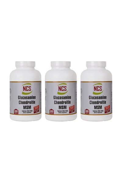 NCS 3 Boxes of 900 Tablets of Glucosamine Chondrotin Boswellia