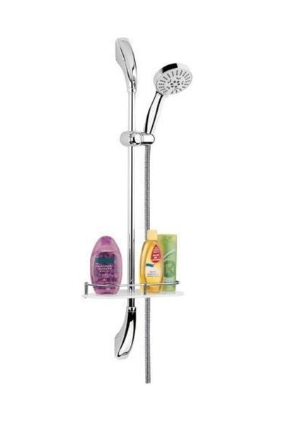 Mistillo Etajer Şampuanlıklı 5 Fonksiyonlu Sürgülü Duş Seti