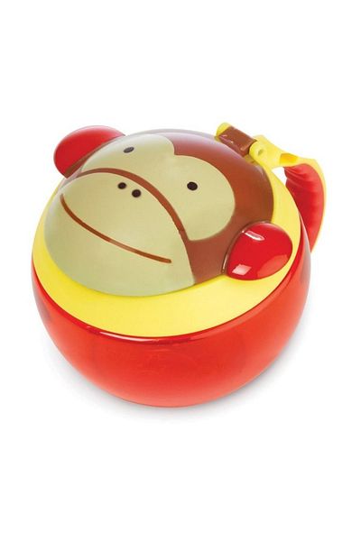 Skip Hop Zoo Monkey Snack Carrying Container with Lid