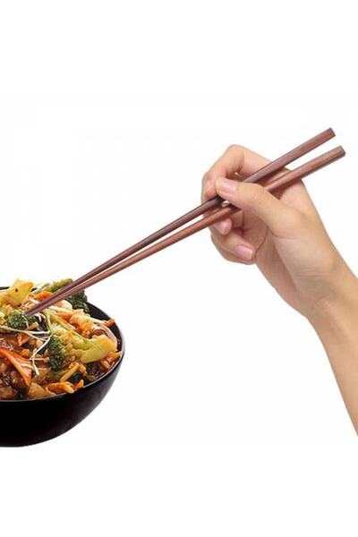 Markafox Uzun Ömürlü Chopsticks - 10 Set Çin Yemeği Çubukları