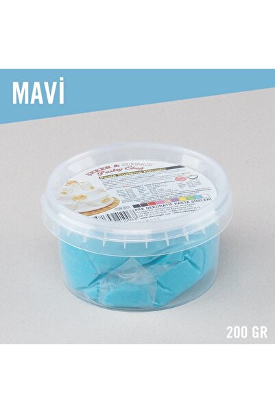 Genel Markalar Şeker Sugar Mavi Renk Şeker Hamuru - 200 Gram