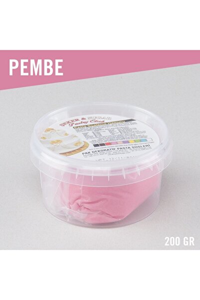 Genel Markalar Şeker Sugar Pembe Renk Şeker Hamuru - 200 Gram