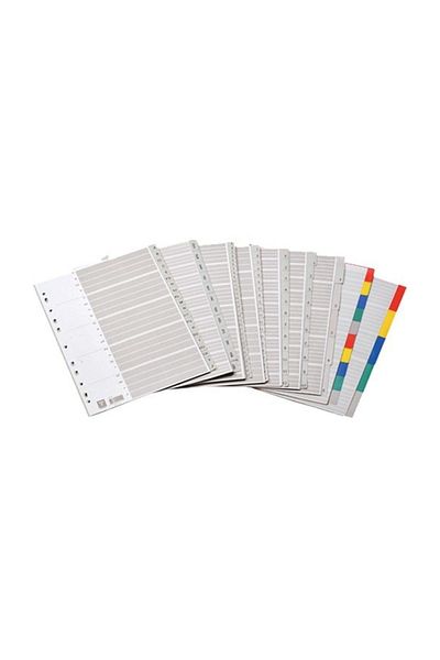 Bafix 1-12 Color PlAstic A4 SepArAtor - 1 PAck