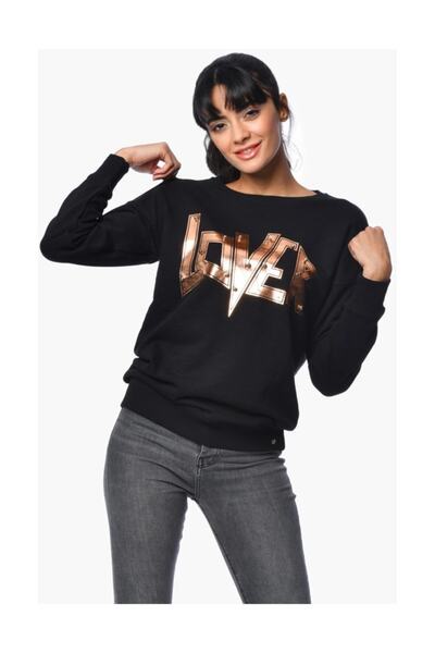 Cotton Candy Футболка з принтом - Чорна