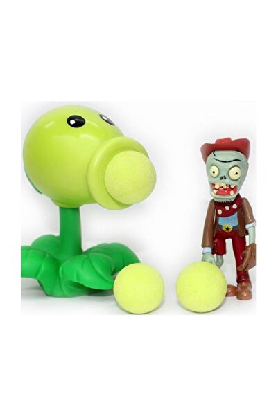 Schulzz Plants And Zombies Zombi Ve Bitkiler + Figür + Toplar