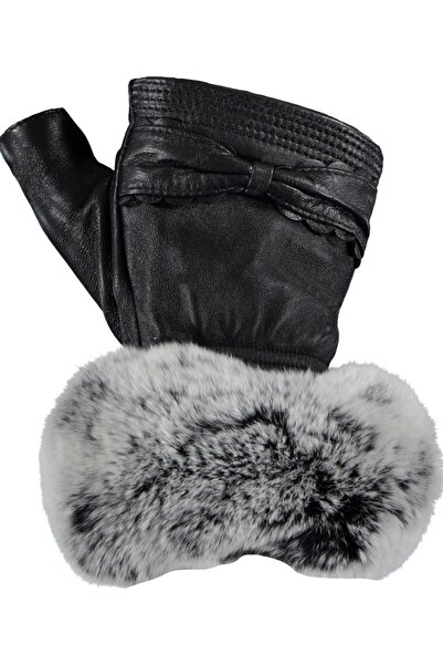 ENZIO GIZZI Bayan Derı Parmaksız Eldıven