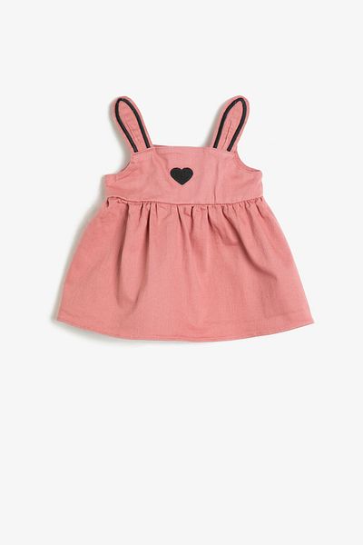 Koton Rochie roz fără mâneci fetiță 0YMG15275ZW