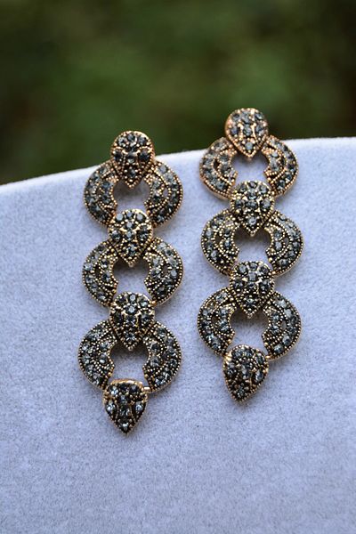 Stoneage Stylish Women's Earrings with Zircon Stone