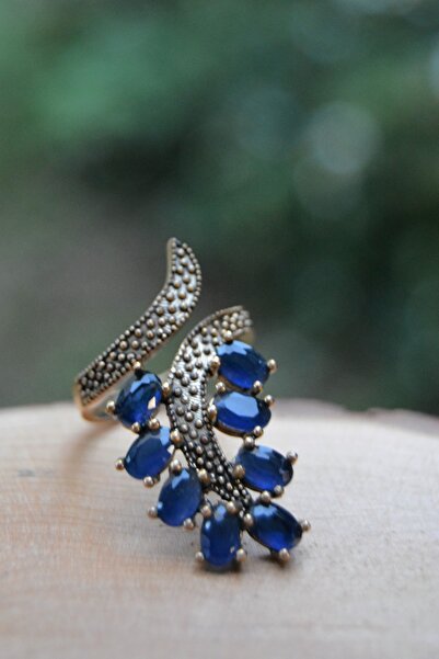 Stoneage خاتم نسائي قابل للتعديل من حجر الزركون