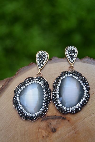 Stoneage Special Design Crystal Women's Earrings