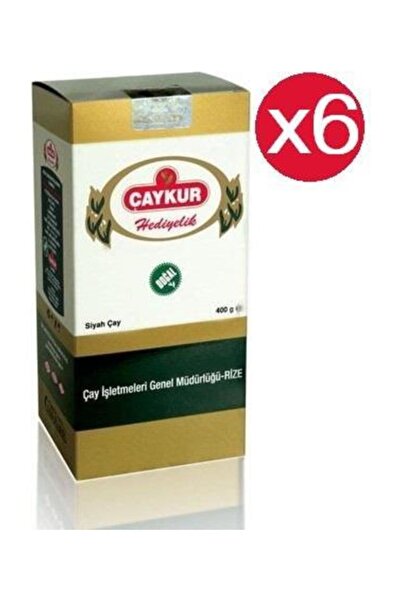 Çaykur شاي هدية ريز 400 جرام × 6 قطع