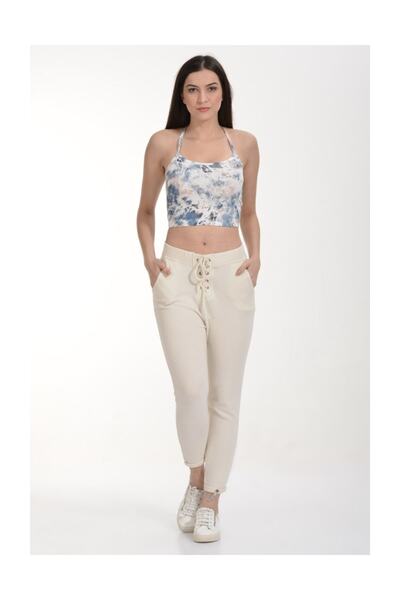 Cotton Candy Штани з подвійними штанинами та деталями «кушгоз» і «пат»