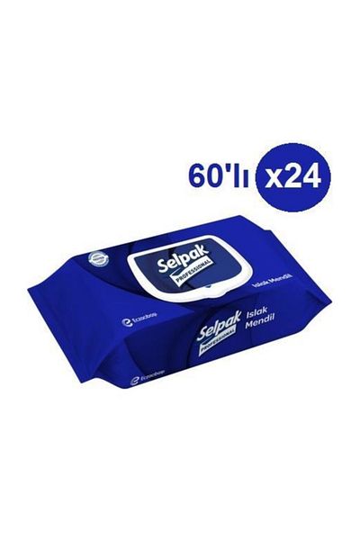 Selpak Professional 24 X 60 pcs (1440) Premium Wet Wipes7901044