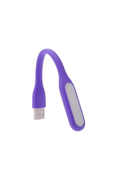 Genel Markalar Usb Led Işık Esnek Okuma Lamba -mor