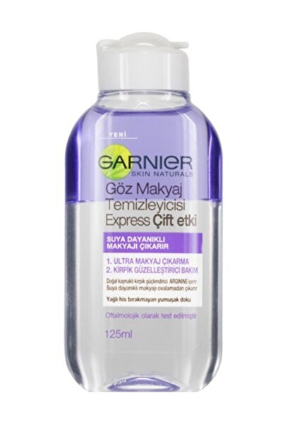 Garnier Expert Çift Etkili Göz Makyaj Temizleyici 125 ml