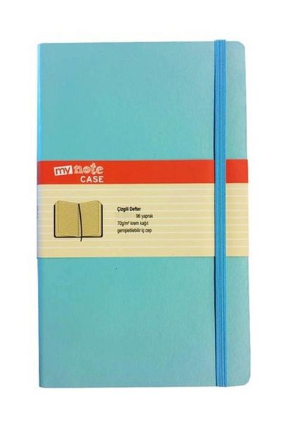 Umix Myn108-ç Husă Mynote 19x25 Notebook 96 Yp. Turcoaz în dungi