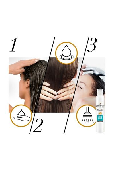 Pantene Aqualight 180 ml Foam Hair Care Cream