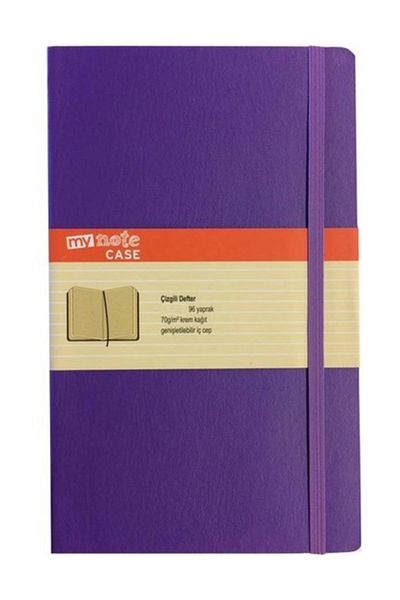 Umix Myn108-ç Husă Mynote 19x25 Notebook 96 Yp. Violet în dungi