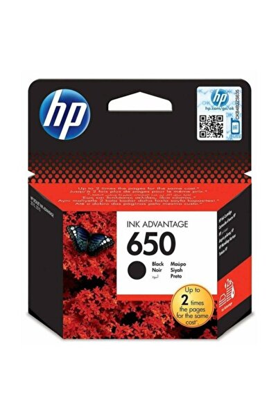 HP 650 Siyah Orijinal Kartuş Cz102ae 360 Sayfa (2021)