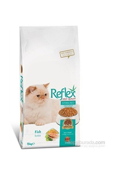 Reflex Sterilised Balıklı Kısırlaştırılmış Kedi Maması 15 Kg