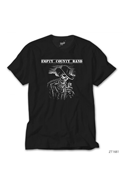 Z zepplin Μπλουζάκι Empty Count Band Μαύρο