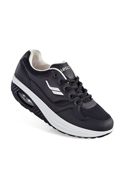 Lescon L-3639 Siyah Walking Spor Ayakkabı