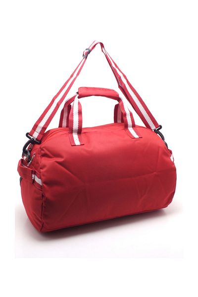 JANVIER Red Unisex Medium Size Sports Bag