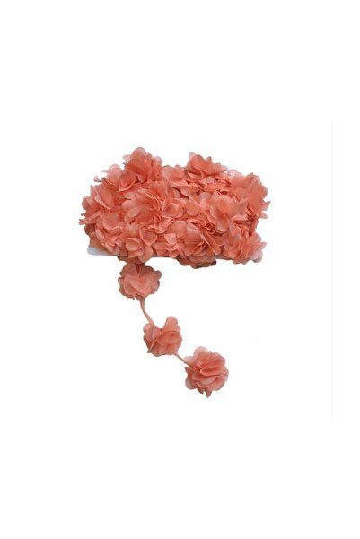 CAN 12 Τεμάχια Κοπή με λέιζερ Μέτρο Τούλι Λουλούδια Σολομός – Τούλι – Τούλι