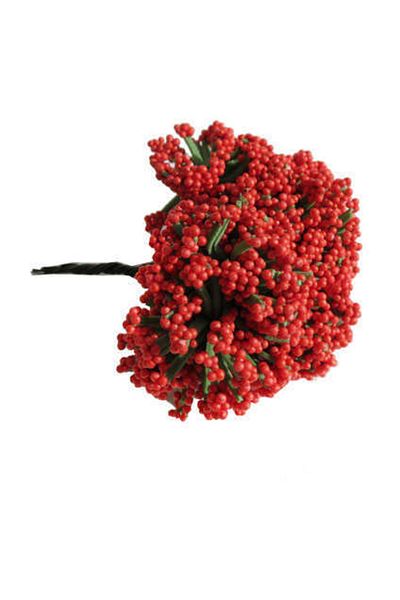 ELITETIME Cipso Τεχνητό Λουλούδι Κόκκινο (3,5 cm* 3,5 cm) (144 Τεμάχια) – Διακόσμηση τεχνητών λουλουδιών, Στολίδι τραπεζιού, Φόντο